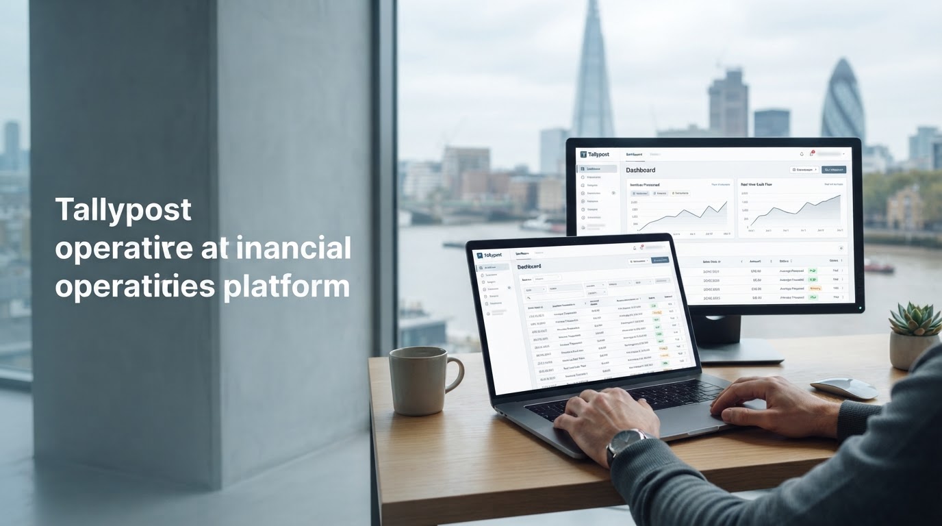 Tallypost unified dashboard showing multi-exchange portfolio data and predictive risk indicators